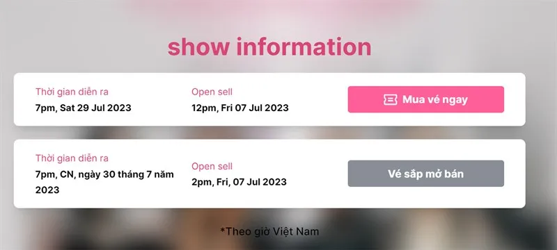 Các Nền Tảng Đặt Vé Concert Online Uy Tín tại Việt Nam và Quốc Tế